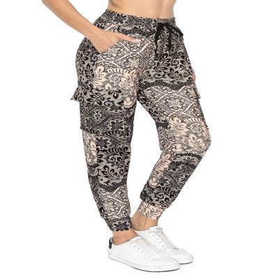 ALWAYS Cargo Jogger Pants for Women, High Waisted Sweatpants with Pockets, Buttery Soft Lounge Pants for Athletic Yoga, Gym & Performance Wear, 928 M