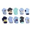 Bluey Baby Boys 10-pack Quarter Socks, Navy Blue, 2-4T US view 1