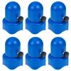 Plastic Trampoline Pole Caps 6 Pack Enclosure Pole Cap Trampoline Accessories view 1