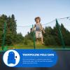 Plastic Trampoline Pole Caps 6 Pack Enclosure Pole Cap Trampoline Accessories view 2