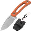 Ruike Survival Hunting EDC Fixed Blade Knife With Sheath,Small Lightweight,14c28n Full-Tang, Bushcraft BowieTactical Camping Gear For Men,Defense Top Horizontal Stainless Steel,Carry Kydex Blet, F815 view 1