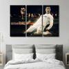 TISHIRON Football Star Canvas Wall Art CR7 Poster Painting Cristiano Ronaldo Competition Artwork 3 Pieces Home Decor for Living Room Dining Bedroom Prints Ready to Hang 42x28 in view 3