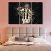 3 Pieces Cristiano Ronaldo Canvas Art Wall Framed CR7 Poster Decorative Pictures Painting Modern Home Decor for Living Room Bedroom Dining Print Ready to Hang 42x28 in view 4
