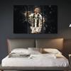 3 Pieces Cristiano Ronaldo Canvas Art Wall Framed CR7 Poster Decorative Pictures Painting Modern Home Decor for Living Room Bedroom Dining Print Ready to Hang 36x24 in view 3