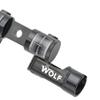 AMEYXGS Archery Bow Stabilizer Single Side V-bar Fully Adjustable V-Bar Mount Quick Disconnect Bow Rod Stabilizer (Black/Double v bar) view 4