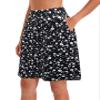 Jhsnjnr Women's Tennis Skirt Casual Knee Length Golf Skirts with Pockets Workout Athletic Skort view 1