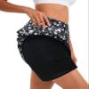 Jhsnjnr Women's Tennis Skirt Casual Knee Length Golf Skirts with Pockets Workout Athletic Skort view 2