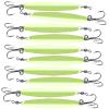 10pcs Fish WOW! Glow 8oz Diamond jigs with a Treble Hook Jigging trolling Casting Heavy-Duty Metal jigs view 1