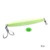 10pcs Fish WOW! Glow 8oz Diamond jigs with a Treble Hook Jigging trolling Casting Heavy-Duty Metal jigs view 3