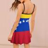 Venezuela Flag Sling Dress Fashion Swing Mini Sundress Tank T Shirt Dresses for Women M view 2