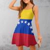Venezuela Flag Sling Dress Fashion Swing Mini Sundress Tank T Shirt Dresses for Women M view 3