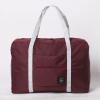 Folding Travel Bag Nylon Women Travel Bags Large Capacity Hand Luggage Tote Duffel Set Overnight for Lady & Men (Red Wine) view 1