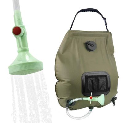 LUYANhapy9 Outdoor Solar Heating Shower Bag Portable Outdoor Shower Bag 20L Camping Shower Water Bag