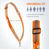 Todoxi LED Belt Reflective Sash for Walking at Night, High Visibility Adjustable Night Running Safety Gear Rechargeable LED Light Up Running Belt Reflective Gear for Runners Walkers Men Women view 3