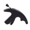 LIZHOUMIL Thumb Bow Release, 3 Finger Thumb Trigger Caliper Grip Compound Bow Release Aid, Recurve Bow Releaser Aid Tool, Replaceable Bow Release Trigger Caliper Grip Black view 2