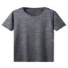 Kaerm Men's Rash Guard UPF50+ UV Protection Stretchy Summer Swimming Tops Active Sport Casual Athletic T-Shirt Dark Gray A Medium view 3