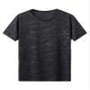 Kaerm Men's Rash Guard UPF50+ UV Protection Stretchy Summer Swimming Tops Active Sport Casual Athletic T-Shirt Black A Medium view 3