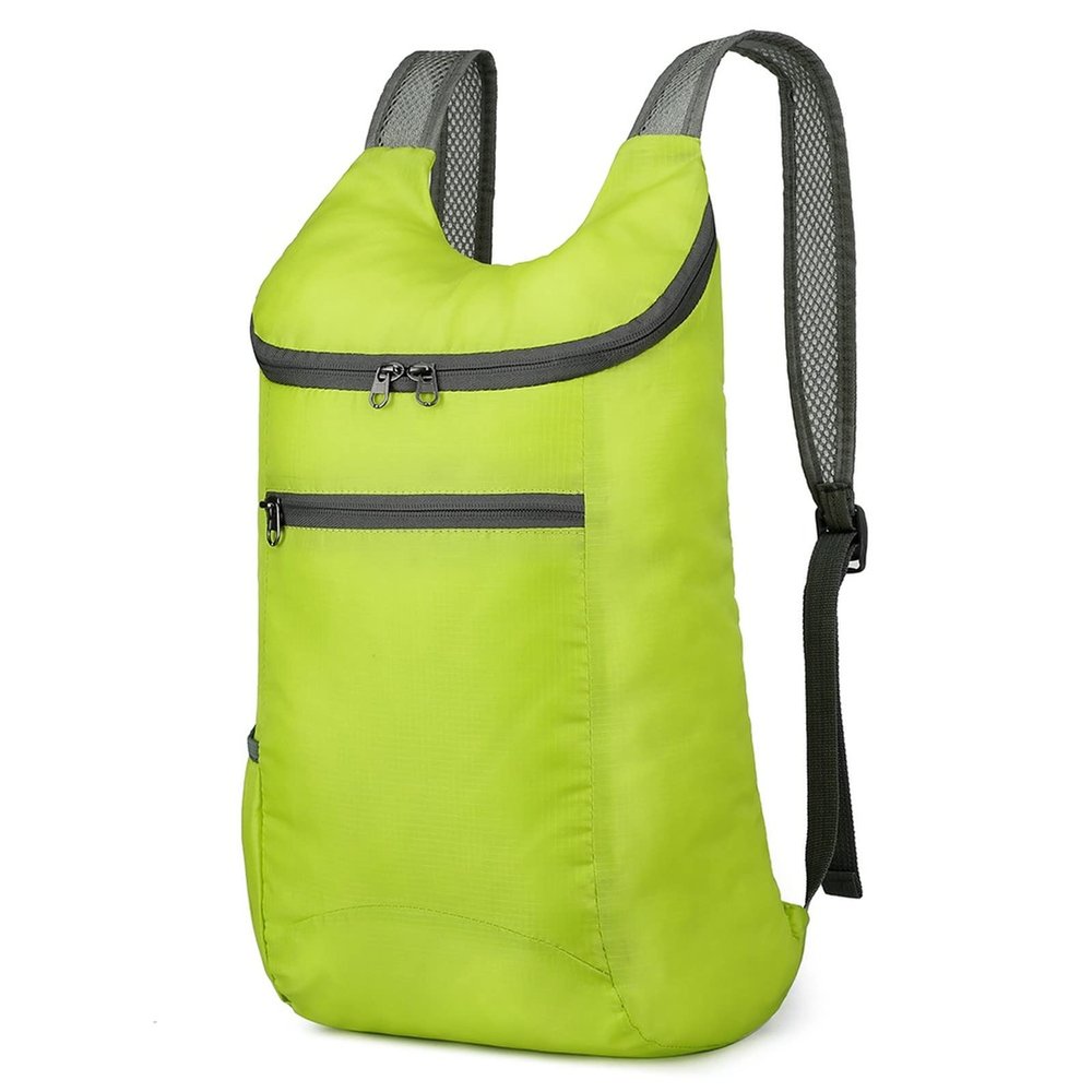 Lightweight Packable Foldable Ultralight Outdoor Folding Backpack Travel Daypack Bag Sports Daypack for Men Women (Green)