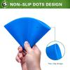 Vhxorrz Poly Spot Markers 9 inch 15 Pcs Non-Slip Rubber Agility Markers Flat Field Cones Floor Dots for Football, Soccer, Basketball Training Markers, School Activities, Exercise Drills view 4
