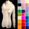 iHUFeather Marabou Feather Boa Natural Turkey Feathers 2 Yard 22g for DIY Crafts Wedding Party Women Costume Christmas Decoration, Champagne view 3