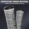 CHAMPKEY WRAP-Y Rubber Golf Grips 13 Pack Come with All Repair Kits - High Feedback and Traction Golf Club Grips (Oversize, Gray) view 3