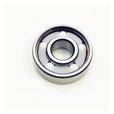608 Ceramic Hybrid Bearing for Skateboard Longboard Double Rocker Roller Skates Inline Skating Scooter DINGGUANGHE(1pc zro2 5 Ball)
