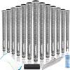 CHAMPKEY WRAP-Y Rubber Golf Grips 13 Pack Come with All Repair Kits - High Feedback and Traction Golf Club Grips(Midsize, Gray) view 1