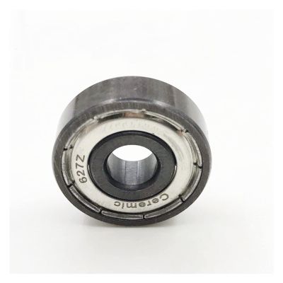 608 Ceramic Hybrid Bearing for Skateboard Longboard Double Rocker Roller Skates Inline Skating Scooter DINGGUANGHE(1pc si3n4 6 Ball)