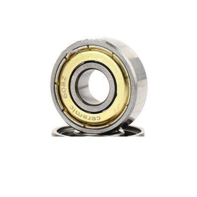 608 Ceramic Hybrid Bearing for Skateboard Longboard Double Rocker Roller Skates Inline Skating Scooter DINGGUANGHE(1pc si3n4 7 Ball z)