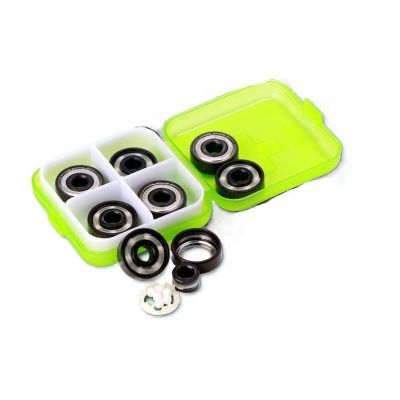 627z Quad Skates Artistic Skate Bearing Zro2 Or Si3N4 7x22x7mm Hybrid Ceramic Ball Bearing 627 DINGGUANGHE(8pcs ZrO2 Hybrid 627)