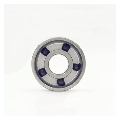 608 Ceramic Hybrid Bearing for Skateboard Longboard Double Rocker Roller Skates Inline Skating Scooter DINGGUANGHE(1pc si3n4 5 Ball)