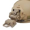 HWZ Lightweight ABS Plastic L4G24 NVG Mount for PVS15 PVS18 GPNVG-18 for Night Vision Goggles (Dark Earth) view 2