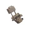 HWZ Lightweight ABS Plastic L4G24 NVG Mount for PVS15 PVS18 GPNVG-18 for Night Vision Goggles (Dark Earth) view 4
