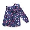BINPAW Boys Girls Rain Jacket Hoods Waterproof Raincoats Kids Light Weight Windbreakers, Purple Umbrella, 10-12 Years = Tag 150 view 3