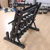 Home Gym Storage Rack, Multifunctional Adjustable Dumbbell Rack 3 Tier, Weight Rack for Dumbbells Kettlebells Weight Bar and Plates Fitness Equipment view 3