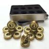 KOVNOVI 16pcs 608zz Gold Bearing Skateboard Bearing 8mm Tatinium Inline Skates Bearings 608z Scooter Artistic Skates Bearings DINGGUANGHE (Color : 16pcs 608zz Gold) view 3