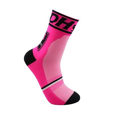 niuwa Casual Socks Men Sports Short Socks Sweat-absorbing Compression Socks for Cycling Running (Red, One Size)