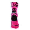 niuwa Casual Socks Men Sports Short Socks Sweat-absorbing Compression Socks for Cycling Running (Red, One Size) view 3