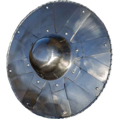 ARTIZANSTORE Medieval Mercurio Steel Buckler Shield Buckler Steel Shield Armor Steel Shield Silver Knight Armor Knight Armor Halloween Shield