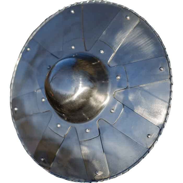 ARTIZANSTORE Medieval Mercurio Steel Buckler Shield Buckler Steel Shield Armor Steel Shield Silver Knight Armor Knight Armor Halloween Shield