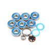 608 Ceramic Hybrid Bearing for Skateboard Longboard Double Rocker Roller Skates Inline Skating Scooter DINGGUANGHE(1pc zro2 6 Ball) view 3