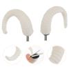 Lurrose Sheep Horns Hair Clip, A Pair Devil Horn Hair Pin Halloween Cosplay Costume Hair Barrettes Photography Props (White) view 4