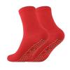 Casual Socks Self Heating Winter Warm Socks for Women and Men Thermal Socks Unisex Ankle Socks (Red, One Size) view 1