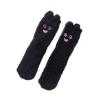 Casual Socks Women's Cartoon Animal Coral Fleece Socks Home Floor Socks Winter Warm Socks (Black, One Size) view 4
