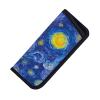 Giinly Starry Night Blue Glasses Case Eyeglass Sunglass Case Soft Pouch Slim Portable Eyeglasses Sleeve view 2