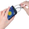 Giinly Starry Night Blue Glasses Case Eyeglass Sunglass Case Soft Pouch Slim Portable Eyeglasses Sleeve view 4