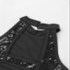 Jowowha Girls Sparkly Sequins Cutout Back Gymnastic Leotards Halter Neck One-Piece Ballet Dance Unitard Top Bodysuit Jumpsuit Black 10 Years view 4