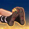 Casual Socks Self Heating Winter Warm Socks for Women and Men Thermal Socks Unisex Ankle Socks (Black, One Size) view 2