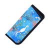 Giinly Tropical Forest Fantasy Blue Glasses Case Eyeglass Sunglass Case Soft Pouch Slim Portable Eyeglasses Sleeve view 2