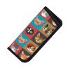 Giinly Cute Cats Glasses Glasses Case Eyeglass Sunglass Case Soft Pouch Slim Portable Eyeglasses Sleeve view 2